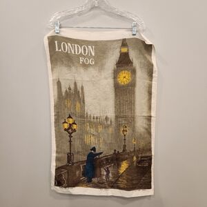 London Fog Vintage Linen Tea Towel